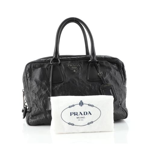 bauletto da viaggio prada|prada nappa handbags.